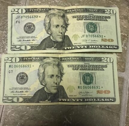 Comprar billetes $20 falsos